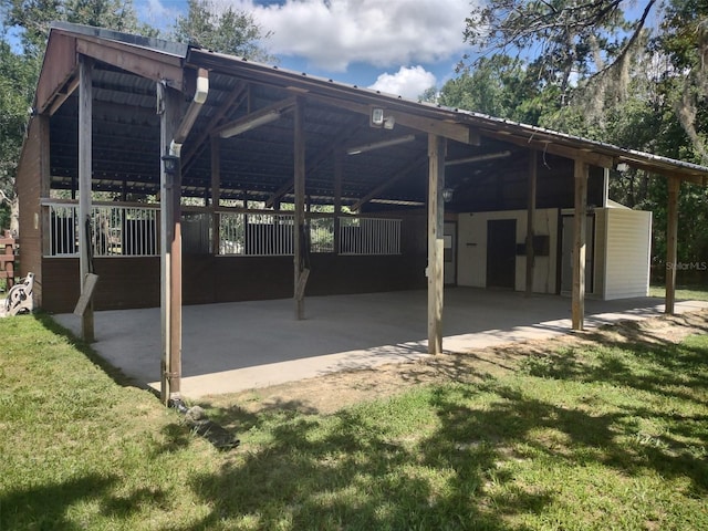 8851 S Brittany Path, Inverness, FL 34452 - view of parking / parking lot with a carport