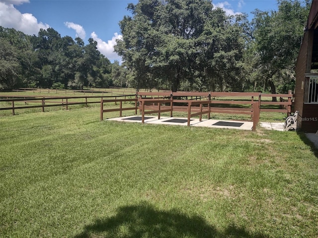 8851 S Brittany Path, Inverness, FL 34452 - view of yard with a view of countryside