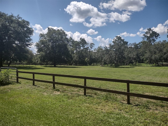 8851 S Brittany Path, Inverness, FL 34452 - view of yard featuring a view of rural / pastoral area