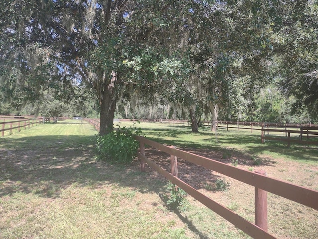 8851 S Brittany Path, Inverness, FL 34452 - view of yard featuring a rural view