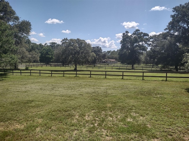 8851 S Brittany Path, Inverness, FL 34452 - view of yard with a view of countryside