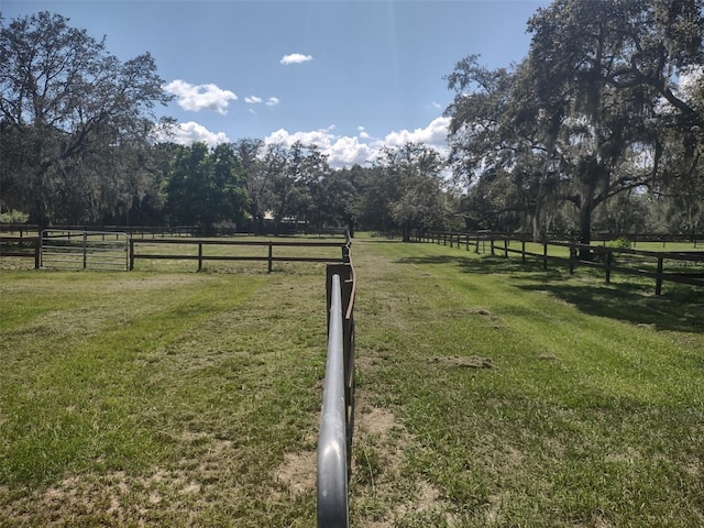 8851 S Brittany Path, Inverness, FL 34452 - view of yard featuring a view of rural / pastoral area