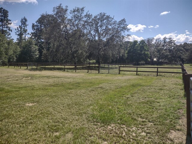 8851 S Brittany Path, Inverness, FL 34452 - view of yard featuring a view of countryside