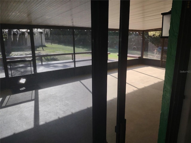 8851 S Brittany Path, Inverness, FL 34452 - view of unfurnished sunroom
