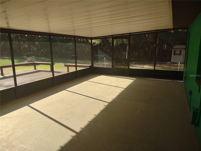 8851 S Brittany Path, Inverness, FL 34452 - view of unfurnished sunroom