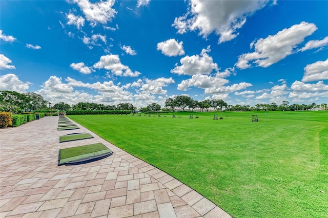 9580 High Gate Dr Unit 1822, Sarasota, FL 34238 - view of property's community with a yard and view of golf course