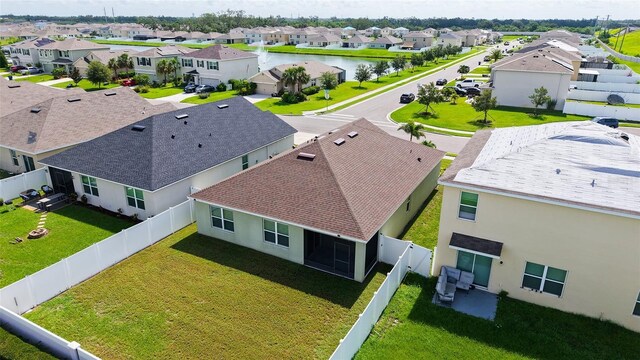 3813 Willow Branch Pl, Palmetto, FL 34221 - aerial perspective of suburban area featuring a large body of water