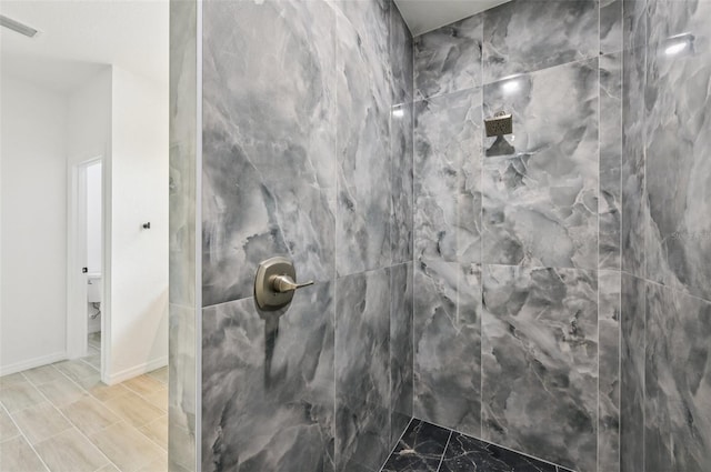 4855 Dragon St, North Port, FL 34288 - bathroom with a marble finish shower