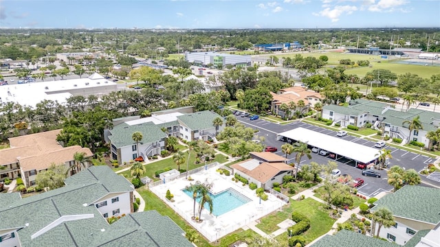 5400 34th St W Unit 5G, Bradenton, FL 34210 - drone / aerial view of a pool