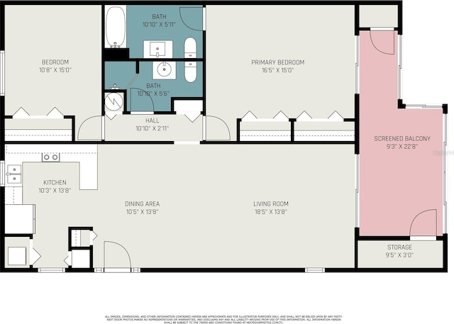5400 34th St W Unit 5G, Bradenton, FL 34210 - view of property floor plan
