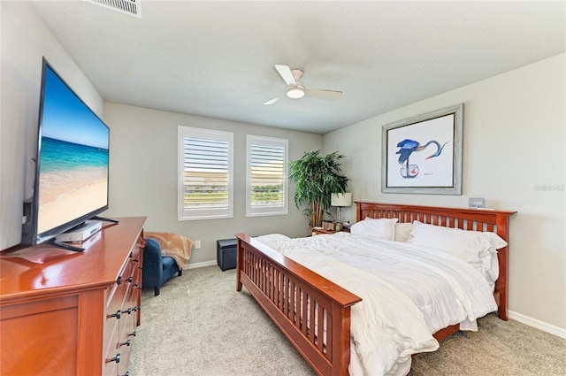 7160 Amelia River Dr, Parrish, FL 34219 - bedroom with light carpet and ceiling fan