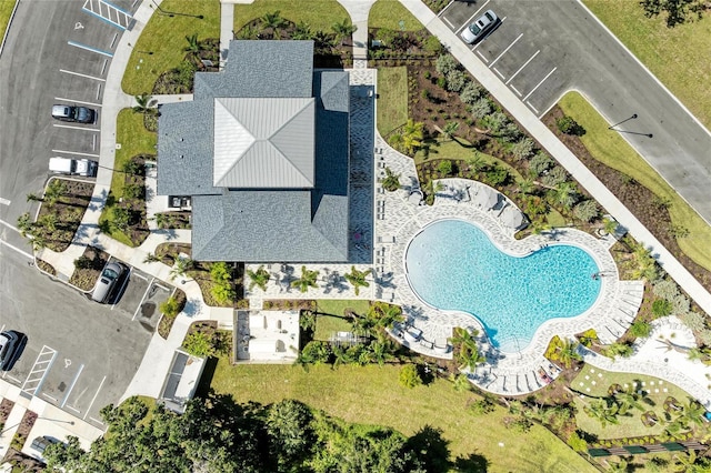 7160 Amelia River Dr, Parrish, FL 34219 - aerial view of property's location featuring a pool