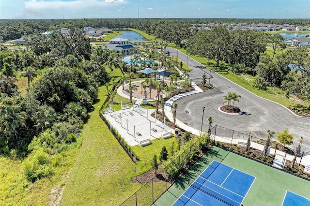 7160 Amelia River Dr, Parrish, FL 34219 - drone / aerial view of a large body of water and a tree filled landscape
