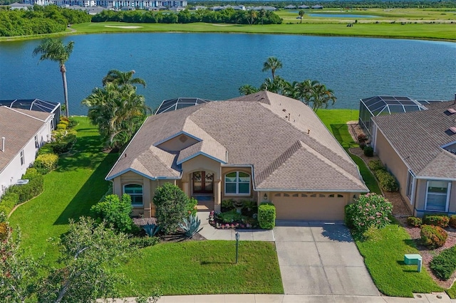 10571 Old Grove Cir, Bradenton, FL 34212 - aerial view of property and surrounding area with a nearby body of water