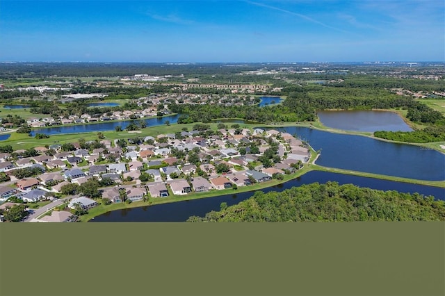 10571 Old Grove Cir, Bradenton, FL 34212 - aerial view of residential area featuring a large body of water