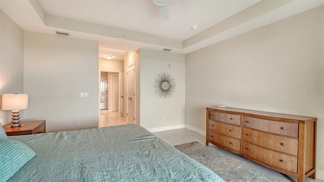 250 Hidden Bay Dr Unit 302, Osprey, FL 34229 - bedroom featuring baseboards and light tile patterned floors