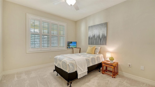 250 Hidden Bay Dr Unit 302, Osprey, FL 34229 - bedroom with carpet flooring and ceiling fan