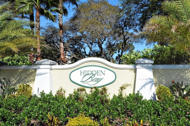 250 Hidden Bay Dr Unit 302, Osprey, FL 34229 - view of community / neighborhood sign