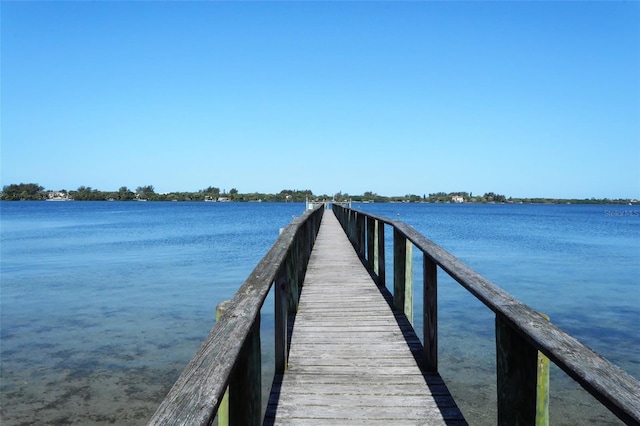 250 Hidden Bay Dr Unit 302, Osprey, FL 34229 - dock with a water view