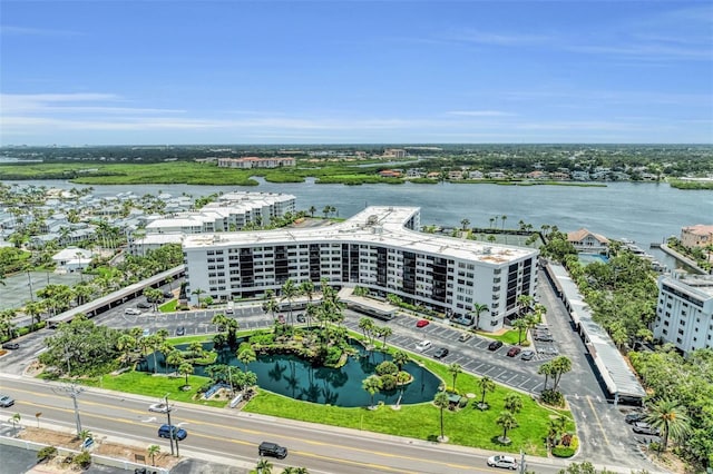 5855 Midnight Pass Rd Unit 416, Sarasota, FL 34242 - drone / aerial view of a nearby body of water
