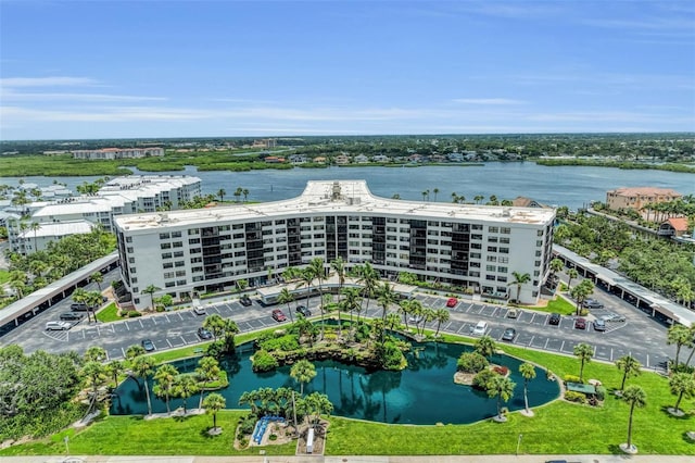 5855 Midnight Pass Rd Unit 416, Sarasota, FL 34242 - drone / aerial view of a large body of water