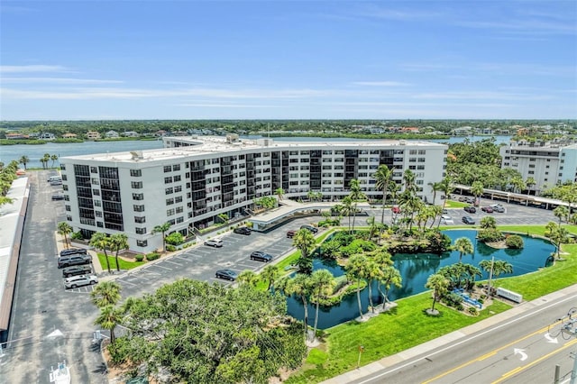 5855 Midnight Pass Rd Unit 416, Sarasota, FL 34242 - aerial view of apartment complex / building and a nearby body of water