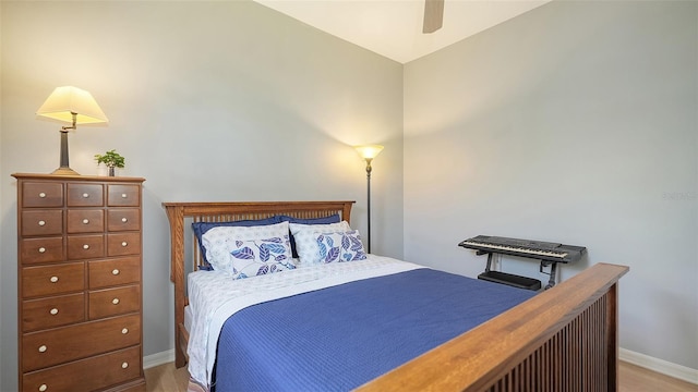 6206 Stillwater Ct, University Park, FL 34201 - bedroom featuring light wood finished floors and ceiling fan