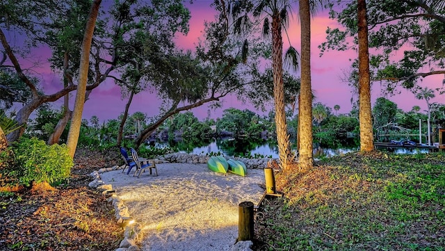 6206 Stillwater Ct, University Park, FL 34201 - view of yard featuring a water view