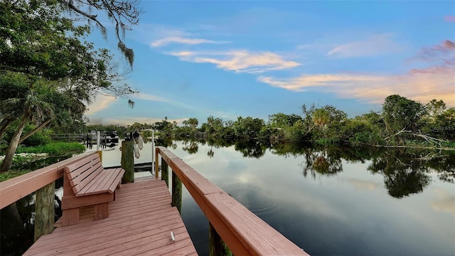 6206 Stillwater Ct, University Park, FL 34201 - dock area with a water view