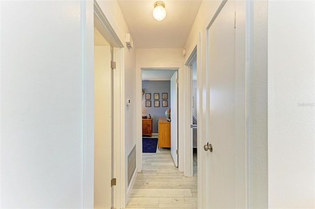 237 Saxon Cir, Venice, FL 34293 - hall featuring light wood-type flooring