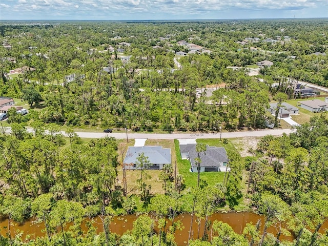 2523 Hagerick Ln, North Port, FL 34288 - aerial view of residential area with a large body of water