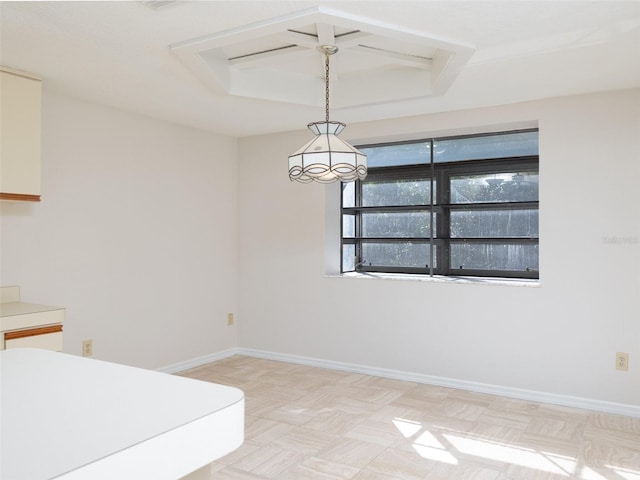 8260 Berkeley Manor Blvd, Spring Hill, FL 34606 - unfurnished dining area with baseboards