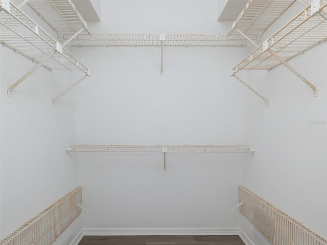 8260 Berkeley Manor Blvd, Spring Hill, FL 34606 - walk in closet featuring wood finished floors