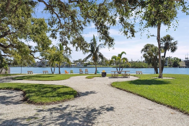 6415 Midnight Pass Rd Unit 502, Sarasota, FL 34242 - surrounding community with a lawn