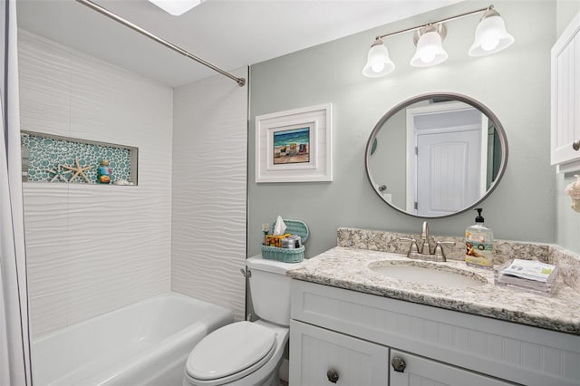6415 Midnight Pass Rd Unit 502, Sarasota, FL 34242 - bathroom featuring vanity and shower / bathtub combination
