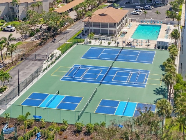 6415 Midnight Pass Rd Unit 502, Sarasota, FL 34242 - view of tennis court