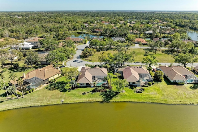 8315 Eagle Xing, Sarasota, FL 34241 - aerial perspective of suburban area with a large body of water