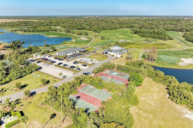 8315 Eagle Xing, Sarasota, FL 34241 - aerial view of a nearby body of water and a golf course