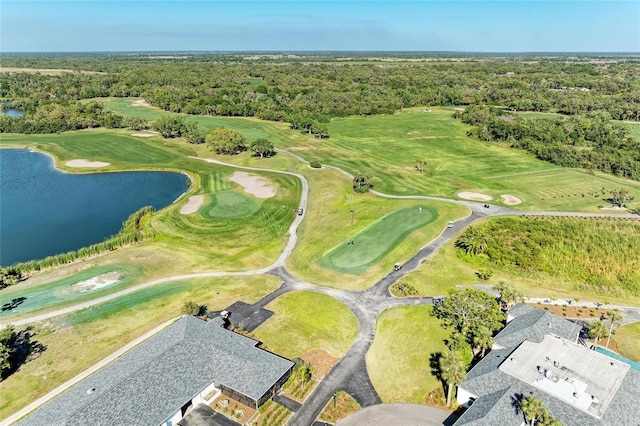 8315 Eagle Xing, Sarasota, FL 34241 - aerial overview of property's location with a large body of water and a golf club