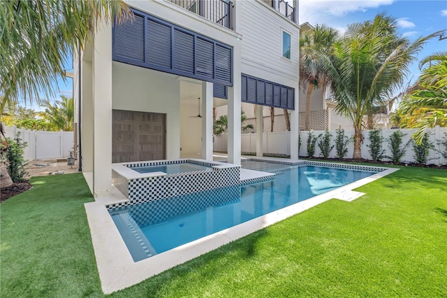 646 Calle Del Otono, Sarasota, FL 34242 - view of swimming pool with a fenced backyard