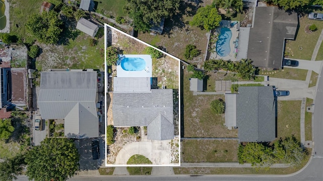 3805 Sandpointe Dr, Bradenton, FL 34205 - bird's eye view of a pool area