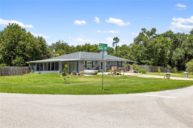 17211 Drayton Ln, Port Charlotte, FL 33948 - single story home featuring a sunroom