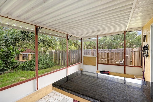 17211 Drayton Ln, Port Charlotte, FL 33948 - view of unfurnished sunroom