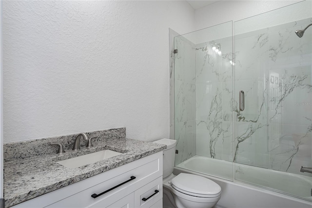 1515 2nd Ave W, Palmetto, FL 34221 - full bath featuring vanity, combined bath / shower with glass door, and a textured wall