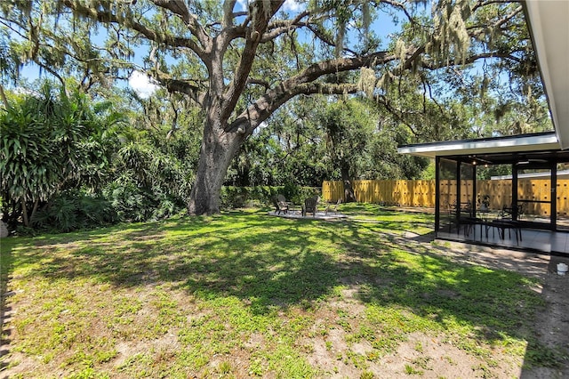4041 Linwood St, Sarasota, FL 34232 - view of yard