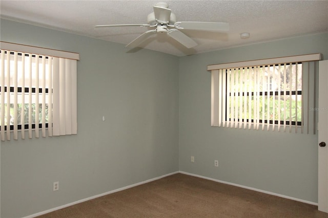 753 Tropical Cir, Sarasota, FL 34242 - carpeted empty room featuring ceiling fan and baseboards