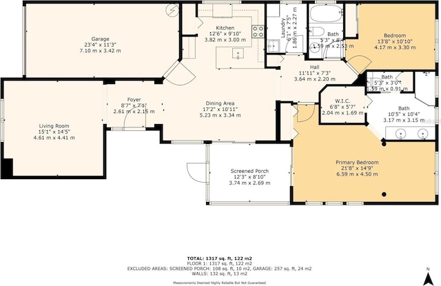 7747 33rd St E, Sarasota, FL 34243 - view of property floor plan