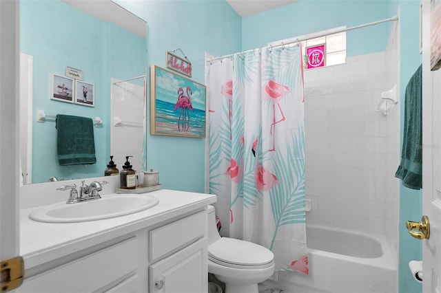 7747 33rd St E, Sarasota, FL 34243 - full bath with vanity and shower / bath combination with curtain