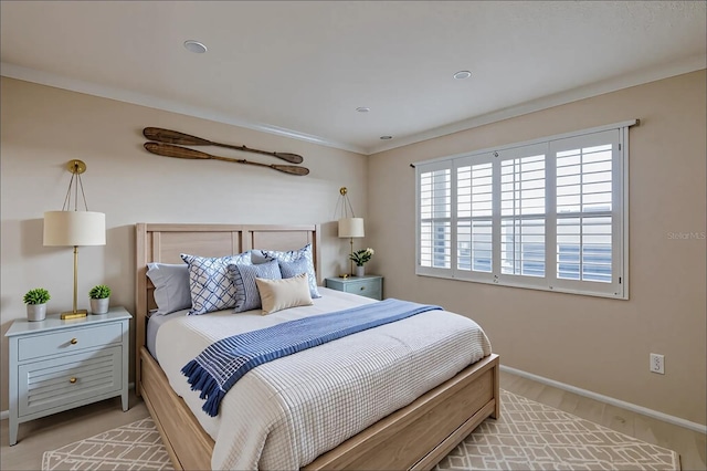 3680 Ironwood Cir Unit 603L, Bradenton, FL 34209 - bedroom with baseboards and light wood-style floors