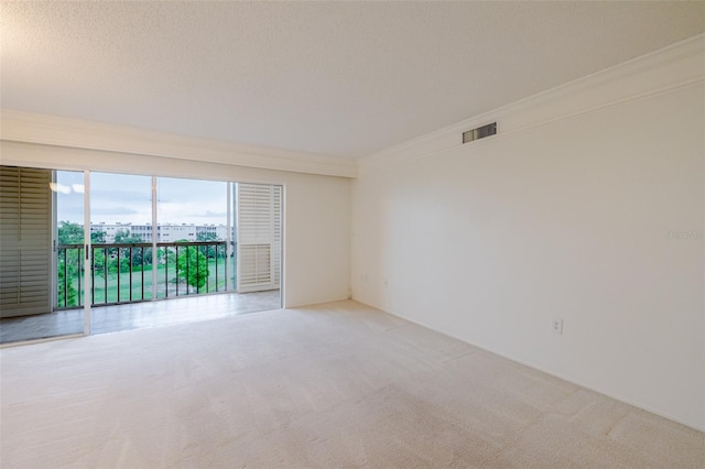 3680 Ironwood Cir Unit 603L, Bradenton, FL 34209 - unfurnished room featuring carpet floors and ornamental molding